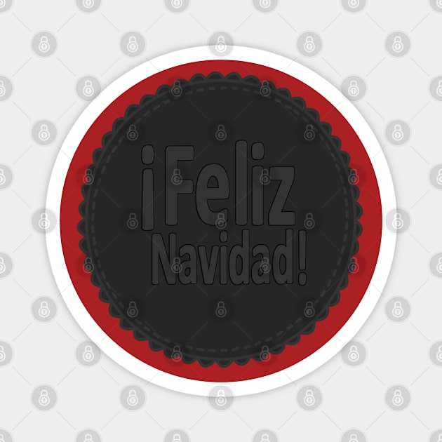 feliz navidad Magnet by persa